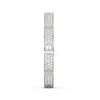 6.80 Ct Round Cut Moissanite Pave Set Cartier Bangle 14K Yellow Gold Plated