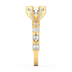 Load image into Gallery viewer, 3Ct Round Cut Moissanite Women's Wedding Engagement Ring – 14K White Gold Plated