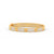 6.80 Ct Round Cut Moissanite Pave Set Cartier Bangle 14K Yellow Gold Plated