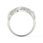 Load image into Gallery viewer, 2Ct Round Cut Moissanite Men Cluster Wedding Band Ring 14K Yellow Gold Plated