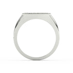 Load image into Gallery viewer, 2Ct Round Cut Moissanite Men’s Flying Eagle Ring – 14K Yellow Gold Plated