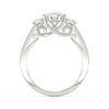 1.95Ct Round Cut Moissanite Women Engagement Wedding Ring 14K Yellow Gold Plated
