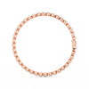 8.40 Ct Round Cut Moissanite Wave Tennis Bracelet 14K Yellow Gold Plated