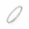 8.70 Ct Round Cut Moissanite Bezel Set Tennis Bracelet 14K Yellow Gold Plated