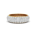 Load image into Gallery viewer, 2.50 CT Round Cut Moissanite Men Wedding Band Ring 14K White Gold Plated