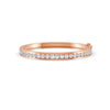 5.50 Ct Round Cut Natural Moissanite Channel Set Bangle Bracelet 14K Gold Plated