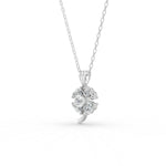 Load image into Gallery viewer, 3.21 Ct Heart Cut Moissanite Women's Heart Necklace Pendant 14K Gold Plated