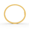 5.50 Ct Round Cut Natural Moissanite Channel Set Bangle Bracelet 14K Gold Plated