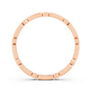 0.18Ct Round Cut Moissanite Full Eternity Band Ring In 14K Gold Plated