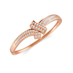 Load image into Gallery viewer, 1.50 Ct Round Cut Moissanite Women's Bangle Bracelet 14K Gold Plated