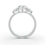 Load image into Gallery viewer, 2Ct Marquise Cut Moissanite Women's Engagement Ring 14K Yellow Gold Plated