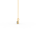 Load image into Gallery viewer, Asscher Cut Moissanite Solitaire Pendant in 14K Gold Plated