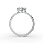 Load image into Gallery viewer, 2.50Ct Oval Cut Moissanite Women Engagement Ring 14K Gold Plated