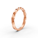 Load image into Gallery viewer, 1/5Ct Round Cut Moissanite Women Engagement Ring 14K Gold Plated