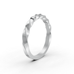 Load image into Gallery viewer, 1/5Ct Round Cut Moissanite Women Engagement Ring 14K Gold Plated