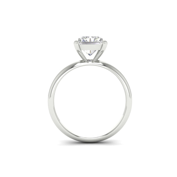 3Ct Radiant Cut Moissanite Women Solitaire Ring 14K Yellow Gold Plated