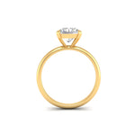 Load image into Gallery viewer, 3.50Ct Radiant Cut Moissanite Women Solitaire Ring 14K Yellow Gold Plated