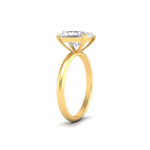 Load image into Gallery viewer, 3.50Ct Radiant Cut Moissanite Women Solitaire Ring 14K Yellow Gold Plated