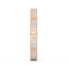 6.80 Ct Round Cut Moissanite Pave Set Cartier Bangle 14K Yellow Gold Plated
