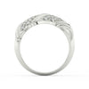 1Ct Round Cut Moissanite Men Cluster Wedding Band Ring 14K Yellow Gold Plated