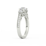 Load image into Gallery viewer, 1.75Ct Round Cut Moissanite Women Engagement Wedding Ring 14K Yellow Gold Plated