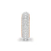 3.92 CT Round Cut Moissanite Men Wedding Band Ring 14K White Gold Plated