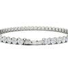 7.50 Ct Round Cut Moissanite Tennis Bracelet 14K White Gold Plated