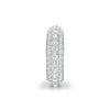 3.92 CT Round Cut Moissanite Men Wedding Band Ring 14K White Gold Plated