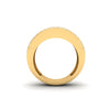 2.33Ct Round Moissanite Men's Wedding Band Ring 14K White Gold Plated