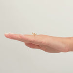 Load and play video in Gallery viewer, Marquise Cut Real Moissanite 4 Prong Solitaire Ring 14K Gold Plated