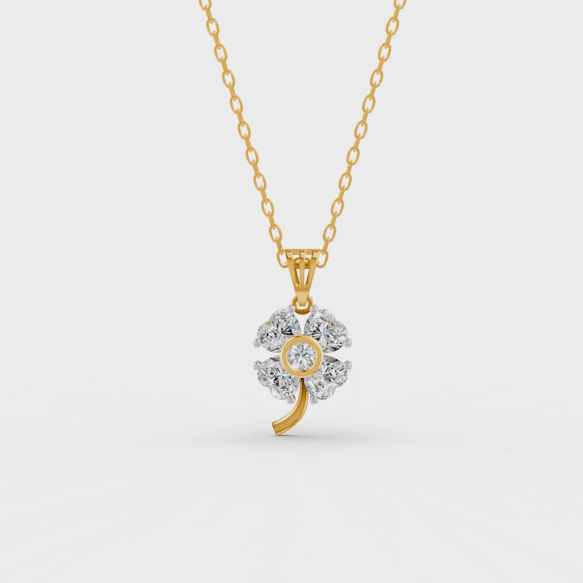 3.21 Ct Heart Cut Moissanite Women's Heart Necklace Pendant 14K Gold Plated