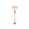 3Ct Radiant Cut Moissanite Women Solitaire Ring 14K Yellow Gold Plated