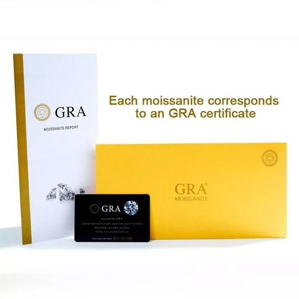 1-5 Ct Heart Cut Real Moissanite V Prong Solitaire Ring 14K Gold Plated
