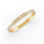 Load image into Gallery viewer, 5.50 Ct Round Cut Natural Moissanite Channel Set Bangle Bracelet 14K Gold Plated