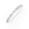 0.84 Ct Round Cut Moissanite Geometric Cluster Link Bracelet 14K Yellow Gold Plated