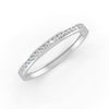 5.50 Ct Round Cut Natural Moissanite Channel Set Bangle Bracelet 14K Gold Plated