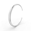 Elegant Polished Gold Cuff Bracelet for Women Sleek Minimalist Design 14K Gold Plated