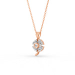 Load image into Gallery viewer, 3.21 Ct Heart Cut Moissanite Women's Heart Necklace Pendant 14K Gold Plated