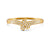 1.50 Ct Round Cut Moissanite Women's Bangle Bracelet 14K Gold Plated