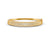 1.90 Ct Round Cut Natural Moissanite Women's Bangle Bracelets 14K Gold Plated