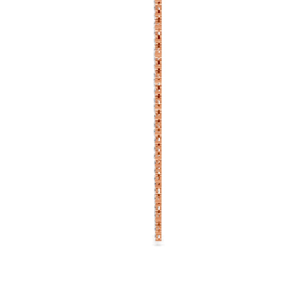 16.90 Ct Round Cut Moissanite Floral Cluster Tennis Necklace 14K Yellow Gold Plated