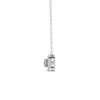 0.30 Ct Round Cut Moissanite Women's Halo Necklace Pendant 14K Gold Plated