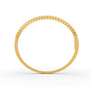 1.90 Ct Round Cut Natural Moissanite Women's Bangle Bracelets 14K Gold Plated