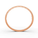 Load image into Gallery viewer, 3.79 Ct Baguette &amp; Round Natural Moissanite Women's Bangle Bracelet 14K Gold Plated