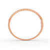 1.90 Ct Round Cut Natural Moissanite Women's Bangle Bracelets 14K Gold Plated