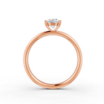 Load image into Gallery viewer, 2.50 Ct Oval Cut Moissanite Women Solitaire Ring 14K Yellow Gold Plated