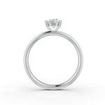 Load image into Gallery viewer, 2.50 Ct Oval Cut Moissanite Women Solitaire Ring 14K Yellow Gold Plated