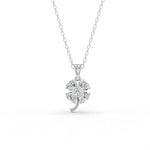 Load image into Gallery viewer, 3.21 Ct Heart Cut Moissanite Women's Heart Necklace Pendant 14K Gold Plated