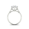 4.09Ct Marquise Cut Moissanite Engagement Ring 14K Yellow Gold Plated