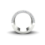 Load image into Gallery viewer, 6CT Round Cut Moissanite Women's Wedding Band Ring 14K White Gold Plated